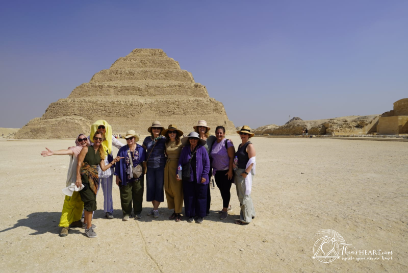 Starseed Egypt Adventure 2024 - Pyramid of Doser_Saqqara_Starseed Egypt Adventure 2024