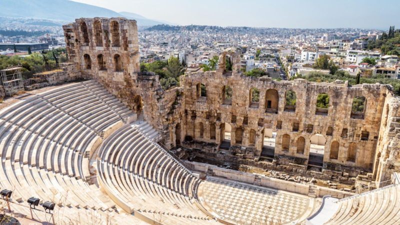 The Odeon of Herodes Atticus, Athens