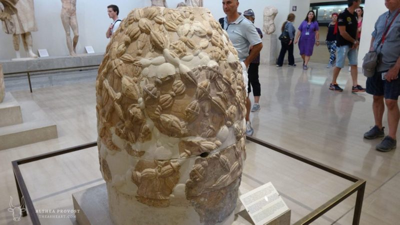 The Omphalos stone of Delphi