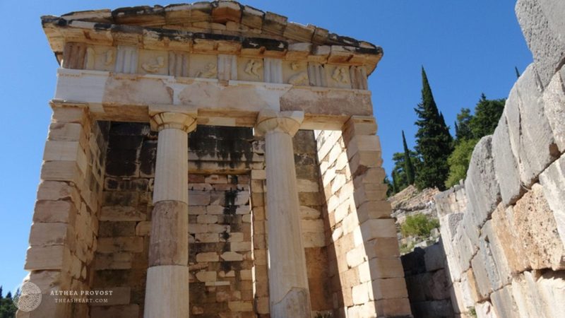 Treasury of the Athenians, Delphi