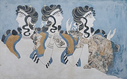 7.-Knossos \"Parisian\" women fresco