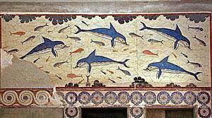 7b.-The Dolphin Fresco, Knossos