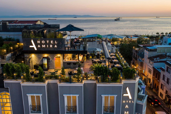 Amira Hotel - Hotel Amira _ roof top view