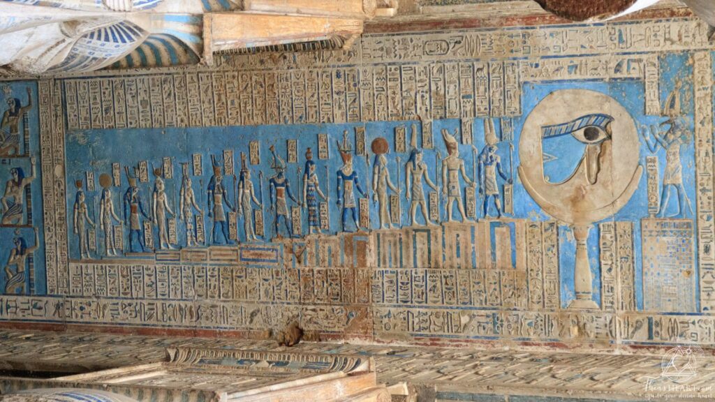 Photograph by Althea Provost of the Temple of Hathor ceiling at Dendera, featured in Starseed Egypt Adventure 2024 Gallery 2.