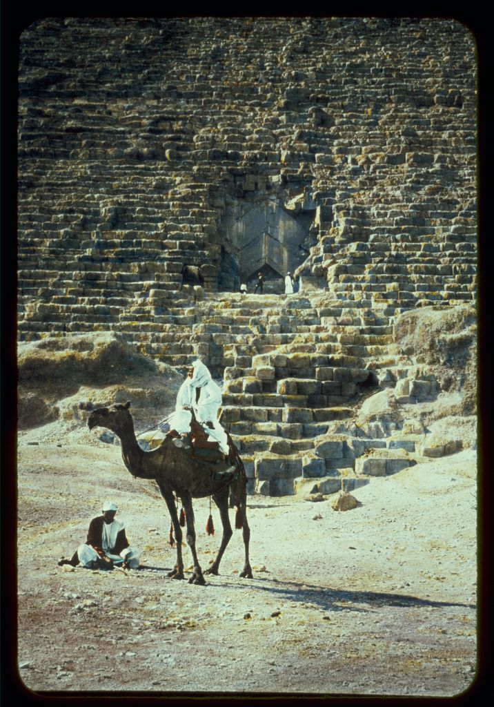 Entrance to the Great Pyramid of Cheops, c. 1950–1970